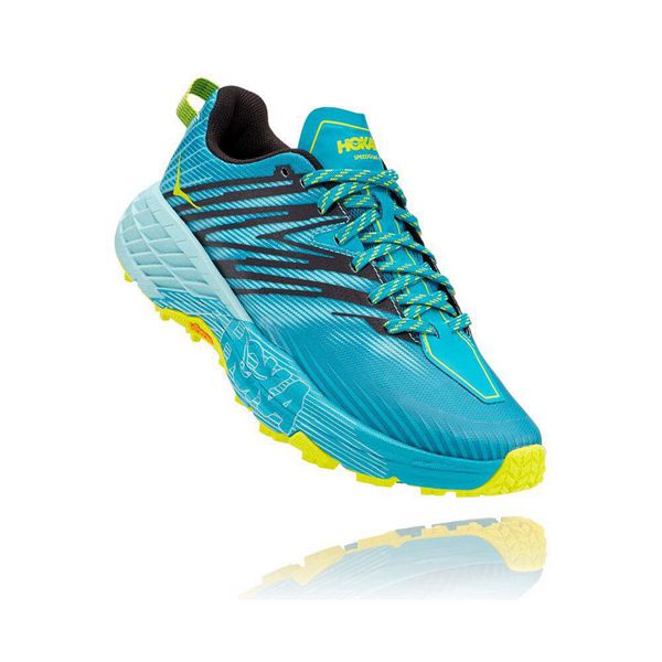 Hoka Speedgoat 4 Albastri | 840213-KNQ