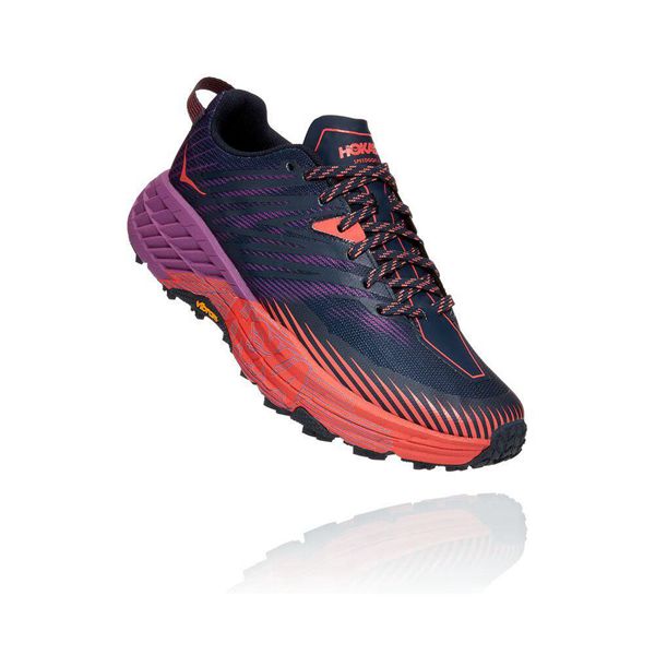 Hoka Speedgoat 4 Bleumarin Rosii Violet | 816402-IUN