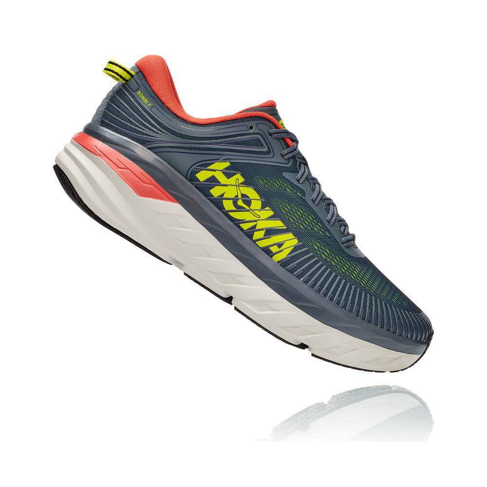 Hoka Bondi 7 Gri Rosii | 320497-FXP