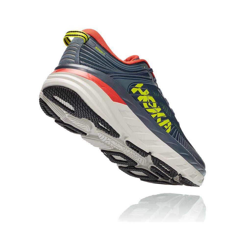 Hoka Bondi 7 Gri Rosii | 320497-FXP