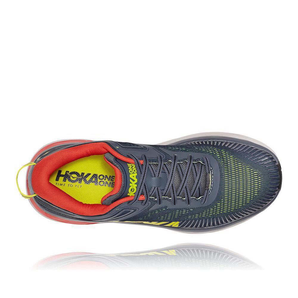 Hoka Bondi 7 Gri Rosii | 320497-FXP