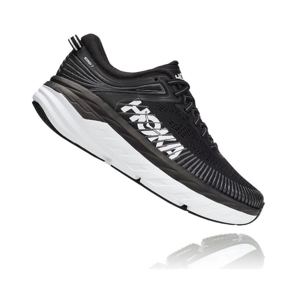 Hoka Bondi 7 Negrii Albi | 678312-PGX