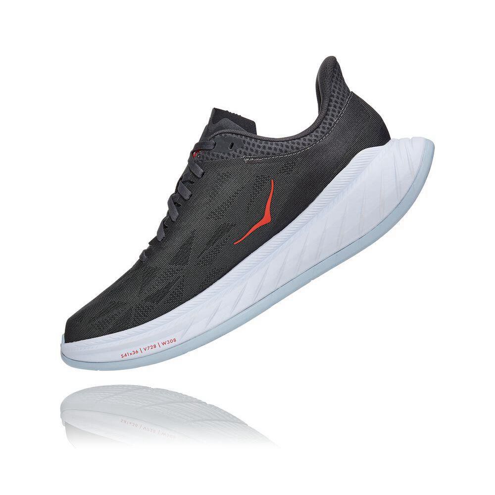 Hoka Carbon X 2 Gri Inchis | 740935-IYV