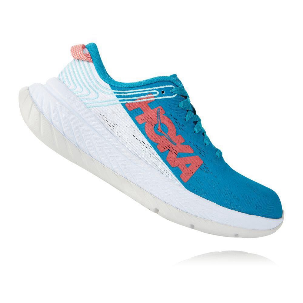 Hoka Carbon X Albastri Albi | 286375-ZFU