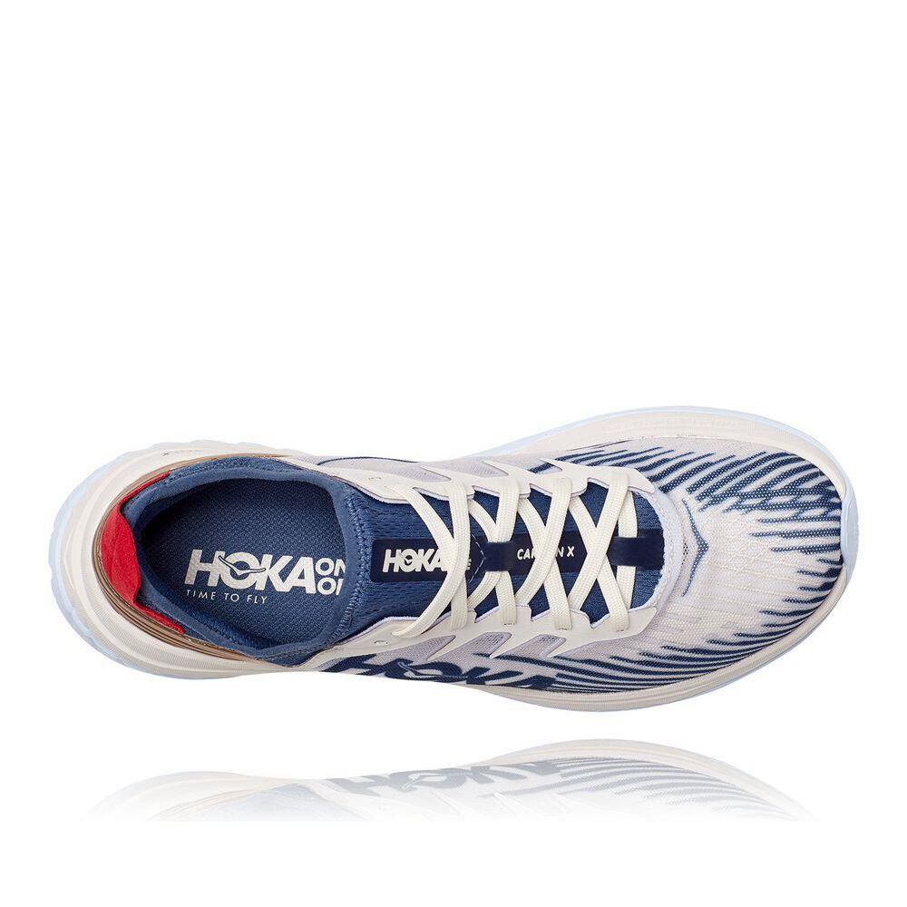 Hoka Carbon X-SPE Albi Albastri Aurii | 276894-TSR