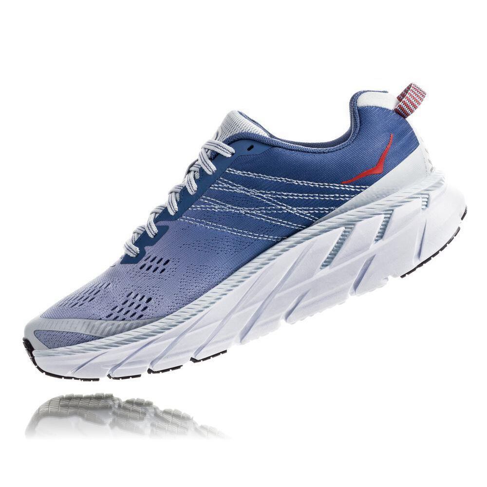 Hoka Clifton 6 Albastri Rosii | 359671-VRE