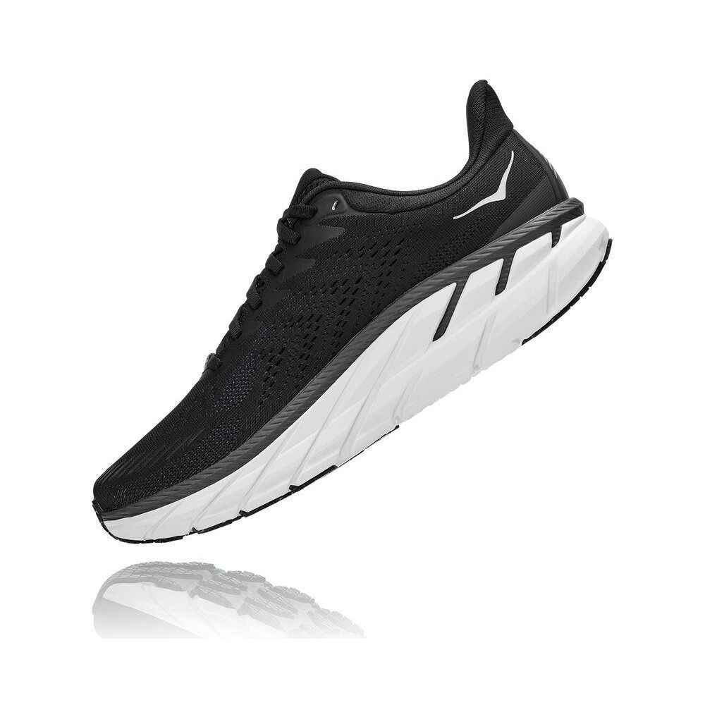 Hoka Clifton 7 Negrii Albi | 176480-PLD