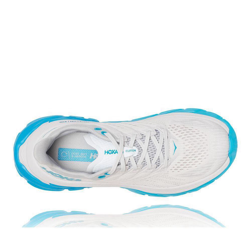 Hoka Clifton Edge Albi Albastri | 089641-BIT