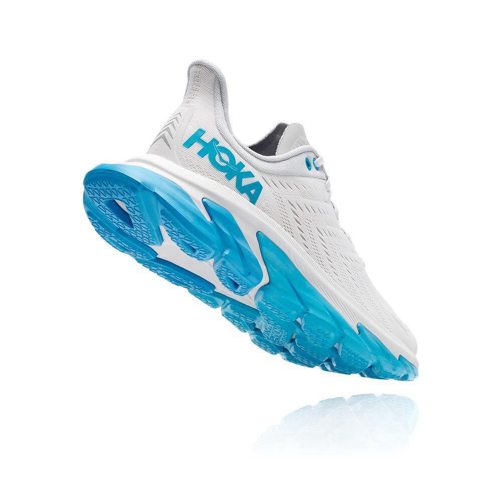 Hoka Clifton Edge Albi Albastri | 513742-MFQ