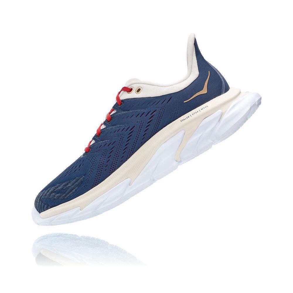 Hoka Clifton Edge Bleumarin Albi | 216980-HVR