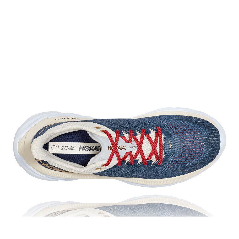 Hoka Clifton Edge Bleumarin Albi | 216980-HVR