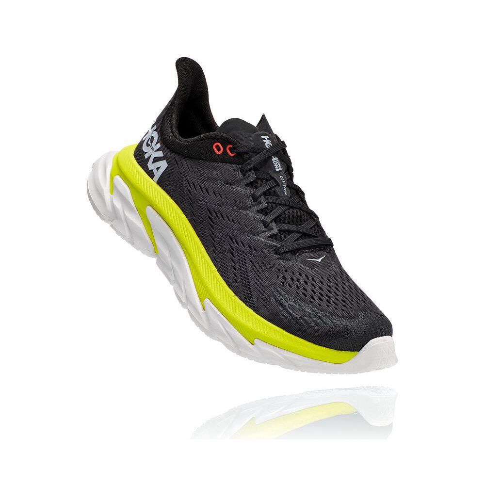 Hoka Clifton Edge Gri Negrii | 214095-FBN