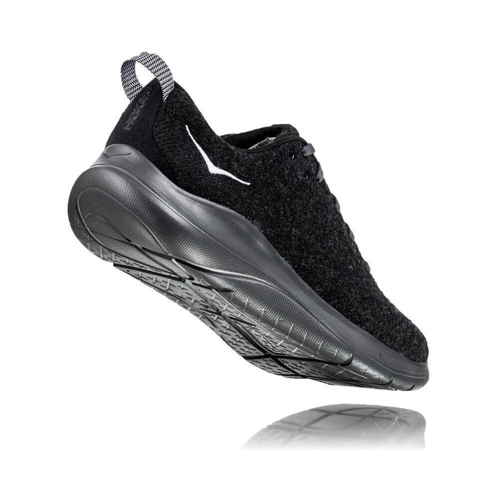 Hoka Hupana Flow Wool Negrii | 083254-MTG