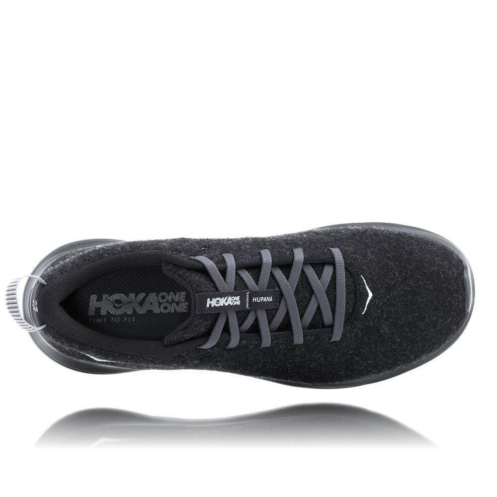 Hoka Hupana Flow Wool Negrii | 083254-MTG