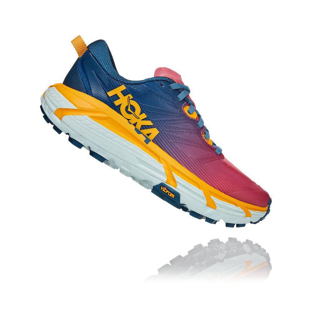 Hoka Mafate Speed 3 Albastri Roz | 103495-PNM