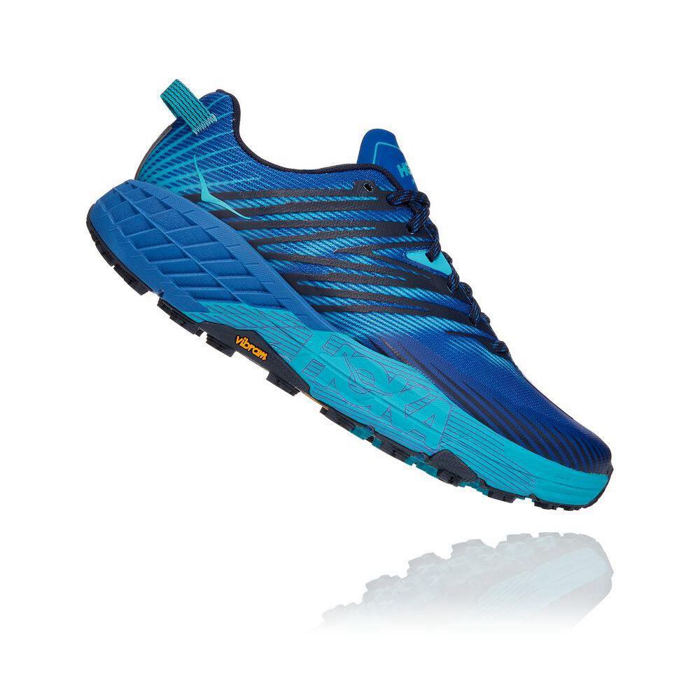 Hoka Speedgoat 4 Albastri | 391726-IOS