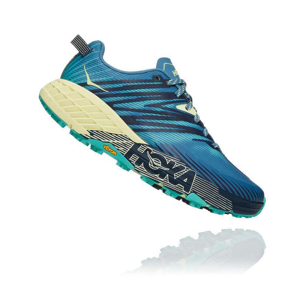 Hoka Speedgoat 4 Albastri Galbeni | 453807-LMA