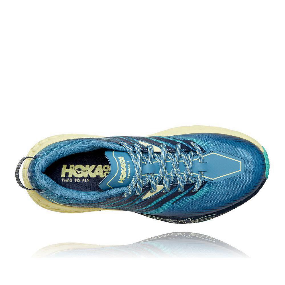 Hoka Speedgoat 4 Albastri Galbeni | 453807-LMA