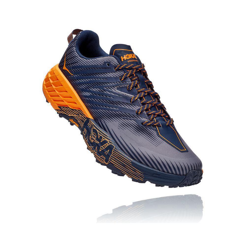 Hoka Speedgoat 4 Bleumarin Gri | 129074-MCE