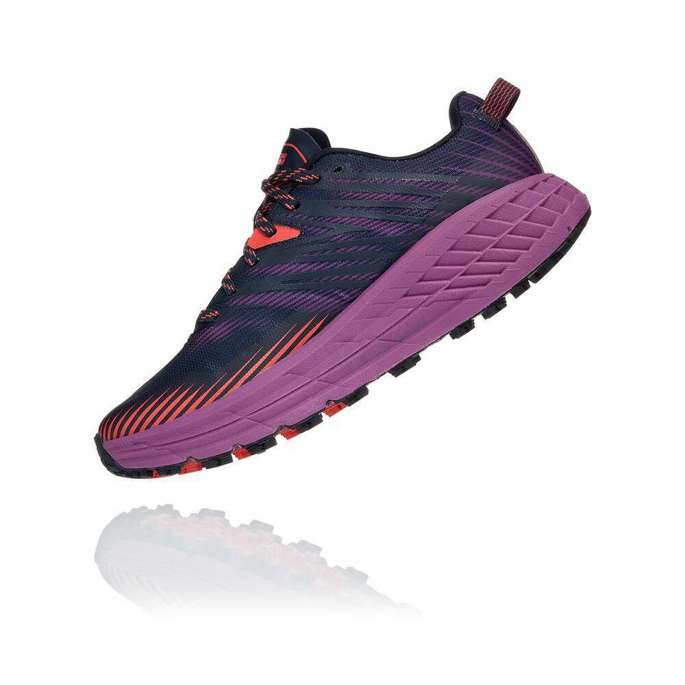 Hoka Speedgoat 4 Bleumarin Rosii Violet | 125930-SDK