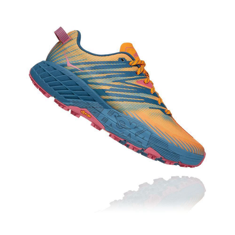 Hoka Speedgoat 4 Galbeni Albastri | 861273-THX