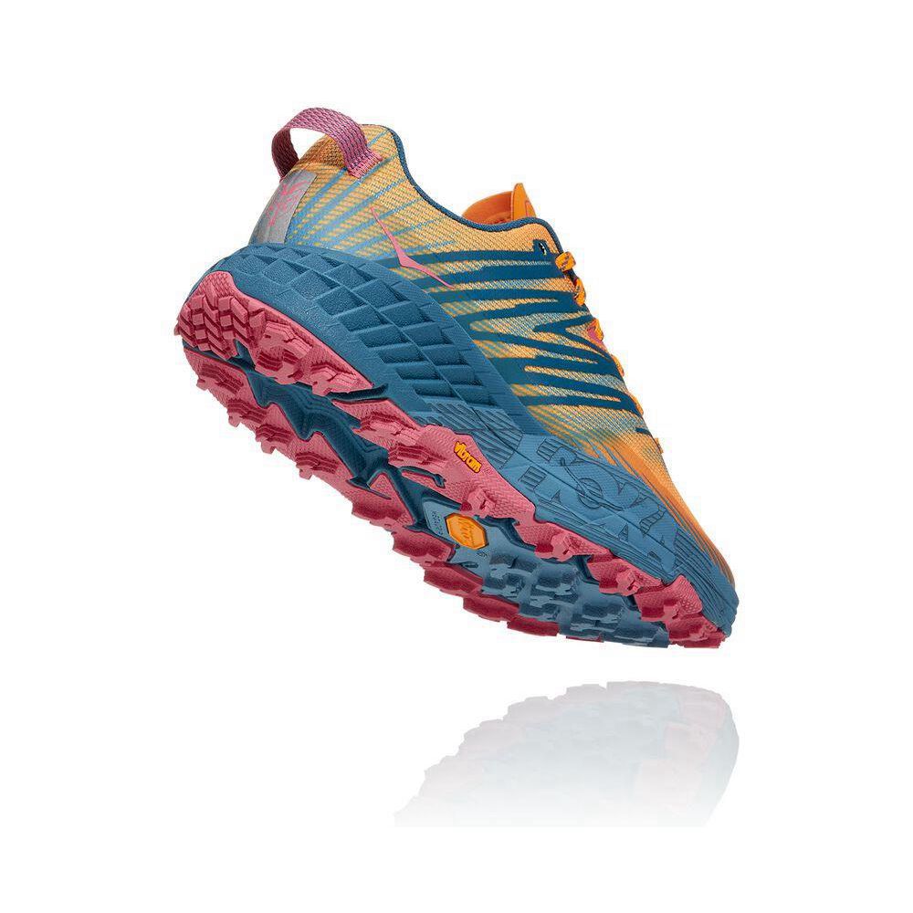 Hoka Speedgoat 4 Galbeni Albastri | 861273-THX