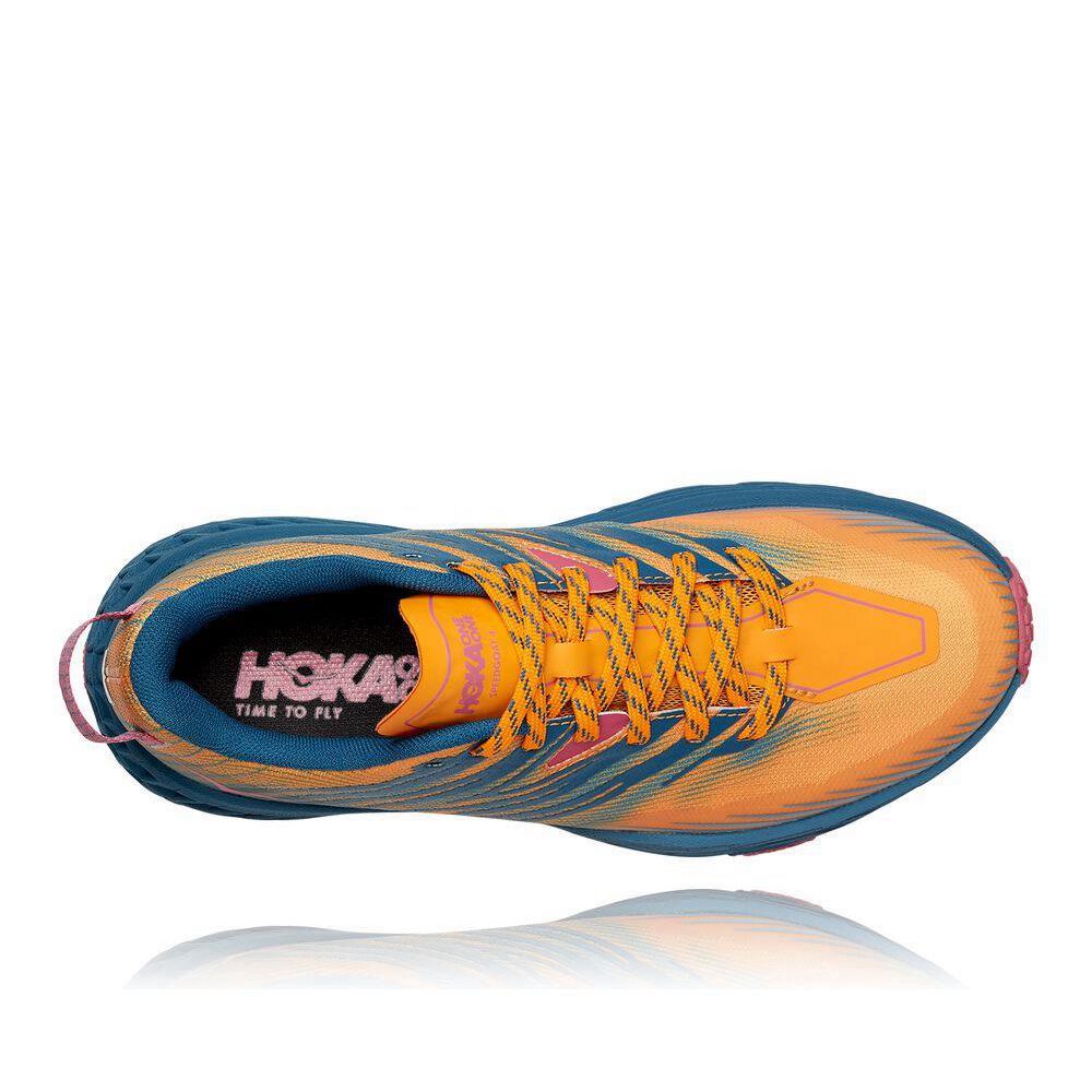 Hoka Speedgoat 4 Galbeni Albastri | 861273-THX