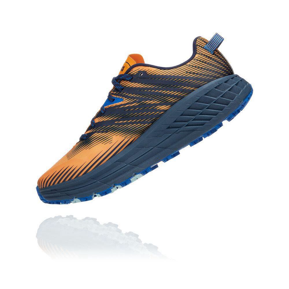 Hoka Speedgoat 4 Galbeni Negrii | 170852-KLQ