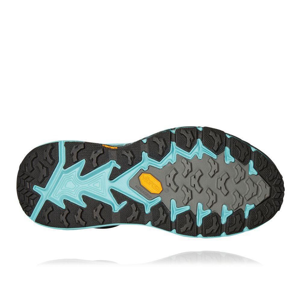 Hoka Speedgoat Mid-High 2 GTX Albastri Negrii Aurii | 796105-YZL